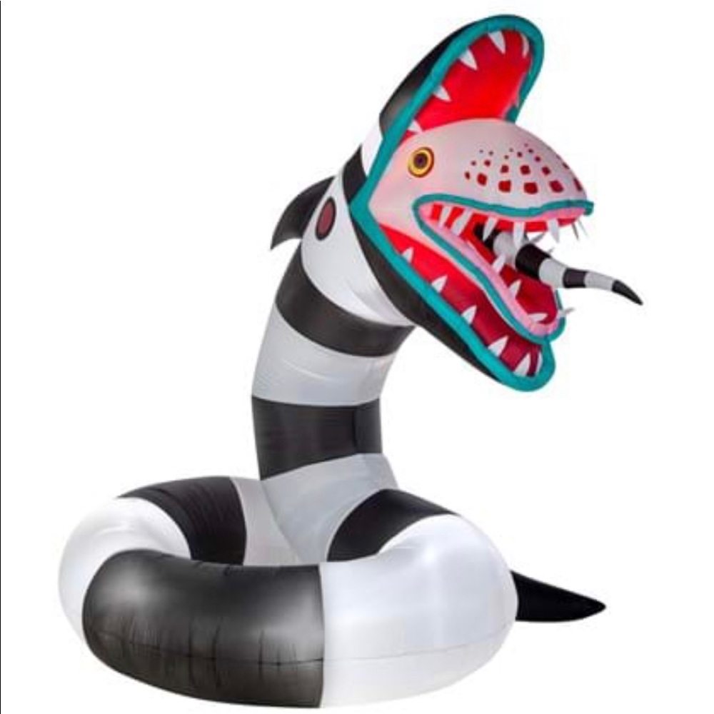 10' Sandworm Yard Inflatable.
